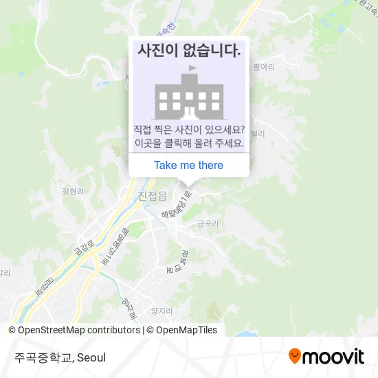 주곡중학교 map