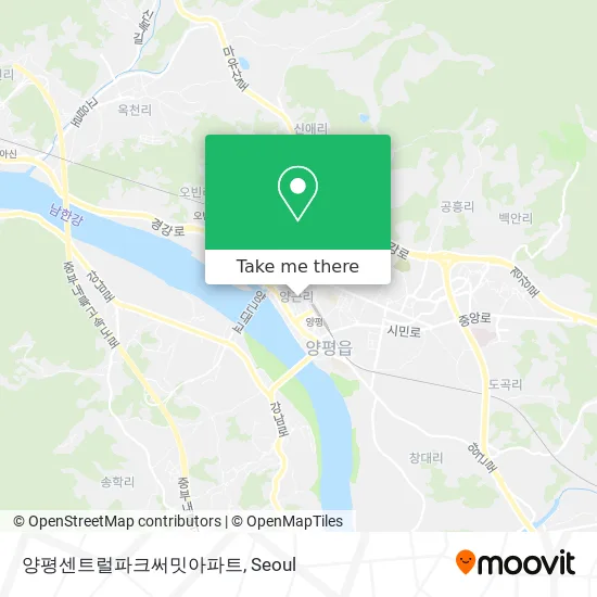 양평센트럴파크써밋아파트 map
