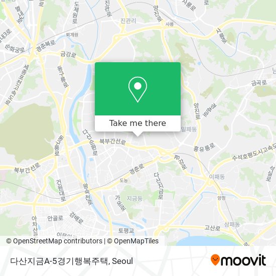 다산지금A-5경기행복주택 map