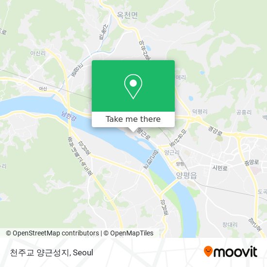 천주교 양근성지 map