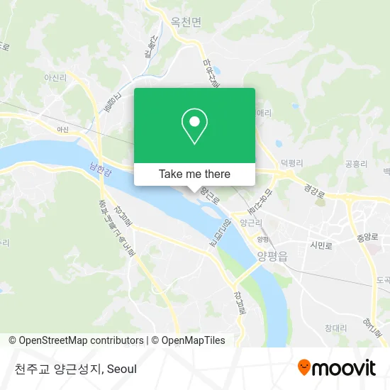 천주교 양근성지 map
