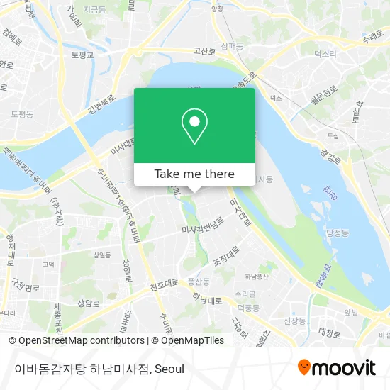 이바돔감자탕 하남미사점 map
