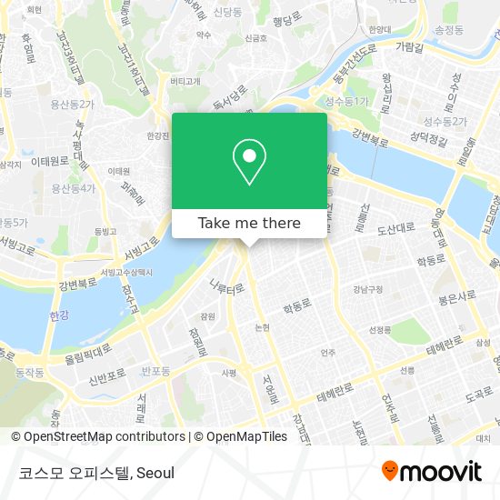 코스모 오피스텔 map