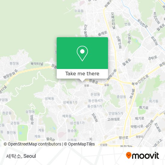 세탁소 map