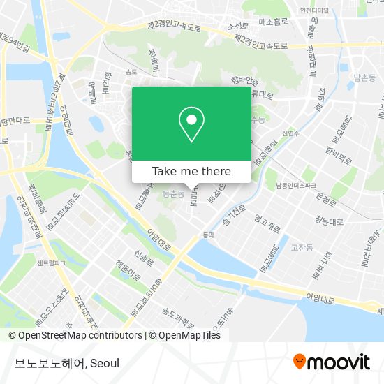 보노보노헤어 map