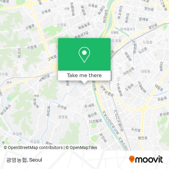 광명농협 map