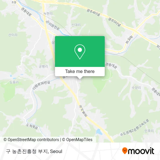 구 농촌진흥청 부지 map
