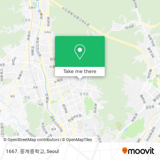 1667. 중계중학교 map