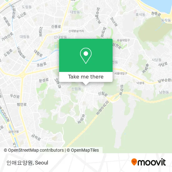 인애요양원 map