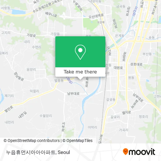 누읍휴먼시아아아파트 map