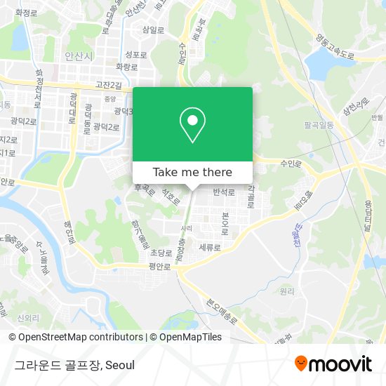 그라운드 골프장 map
