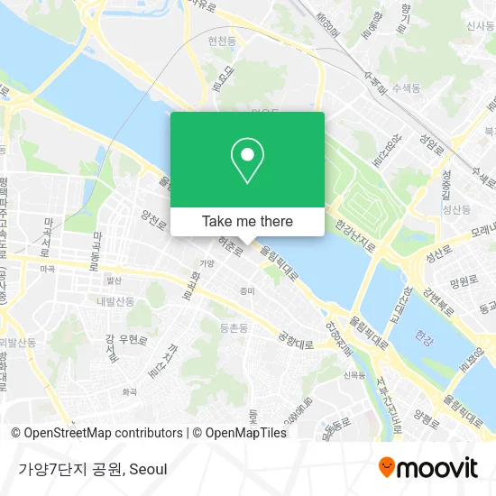 가양7단지 공원 map