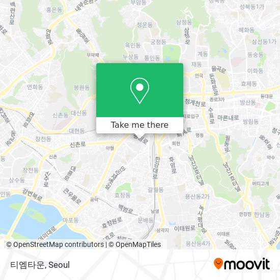 티엠타운 map