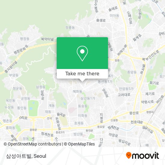 삼성아트빌 map