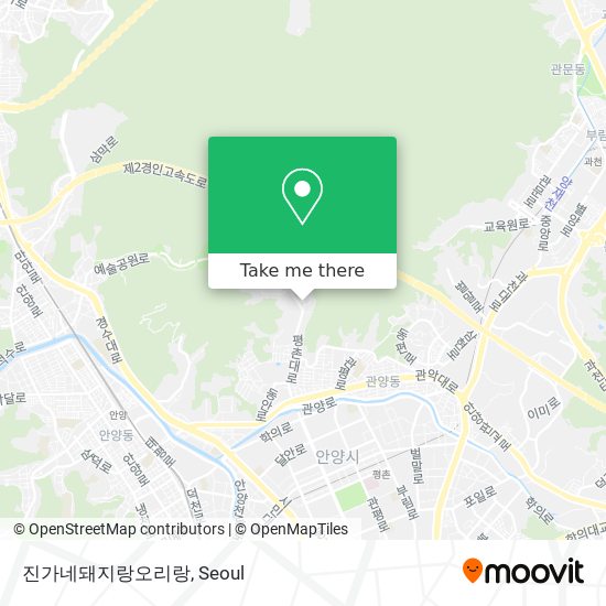 진가네돼지랑오리랑 map
