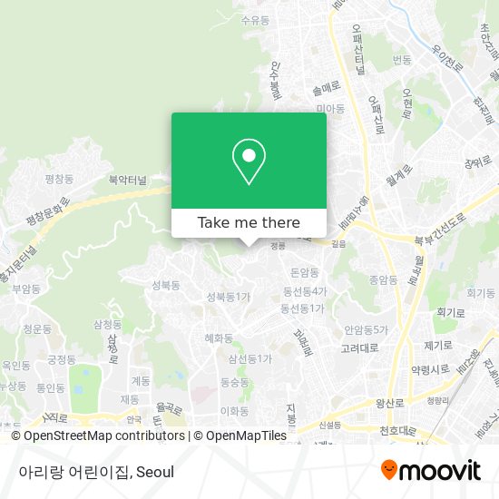아리랑 어린이집 map