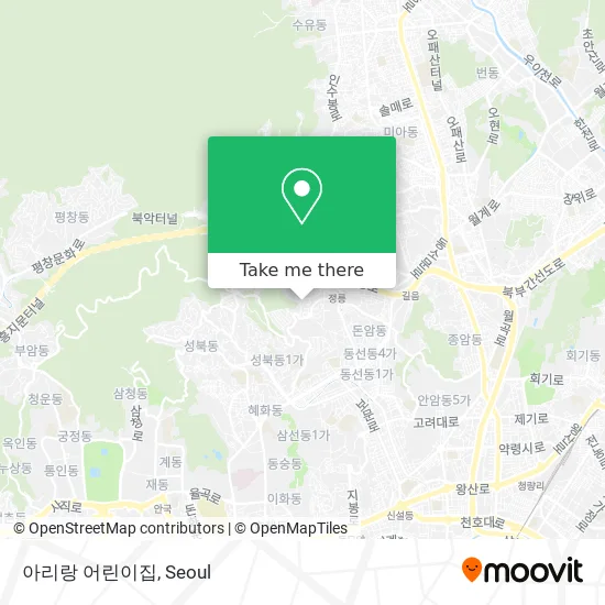 아리랑 어린이집 map