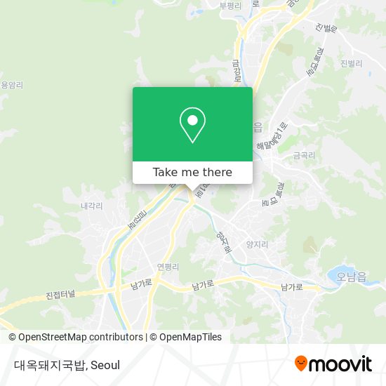 대옥돼지국밥 map