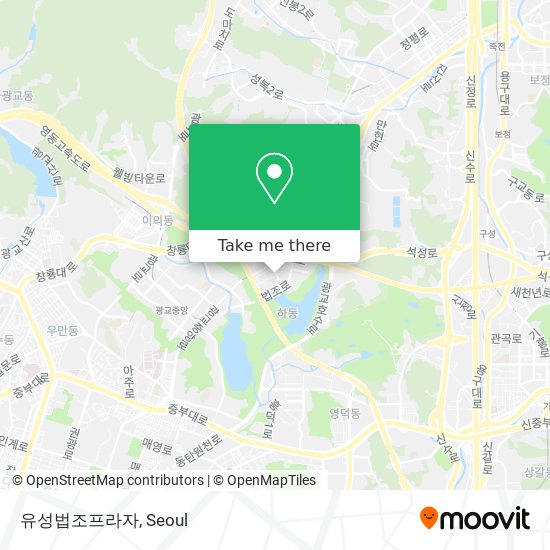 유성법조프라자 map