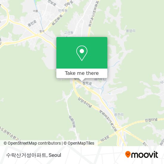 수락산거성아파트 map