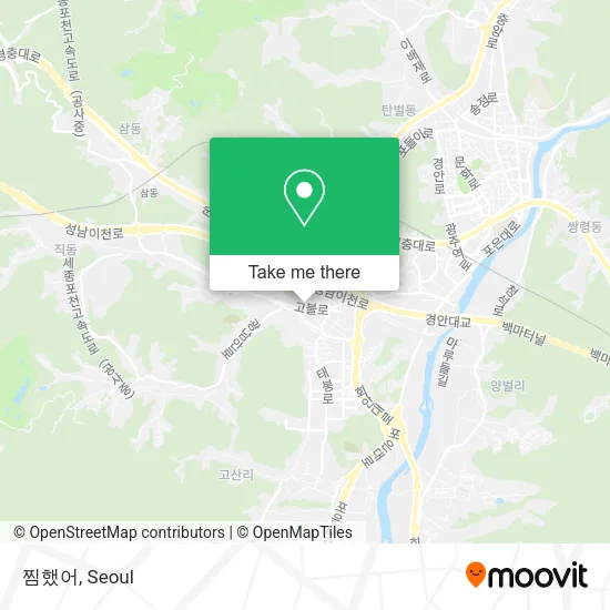 찜했어 map