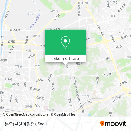 본죽(부천여월점) map