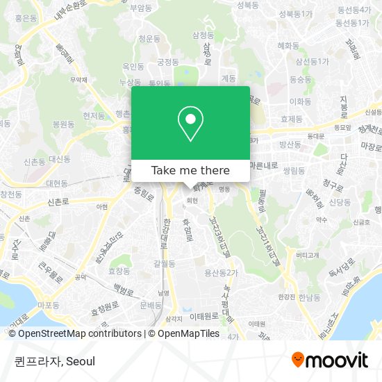 퀸프라자 map