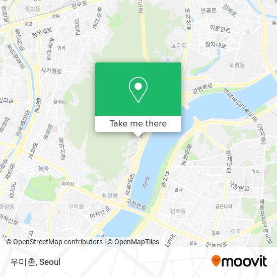 우미촌 map