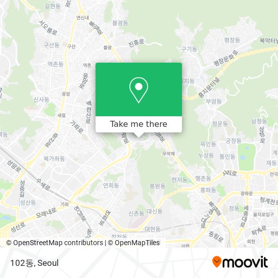 102동 map