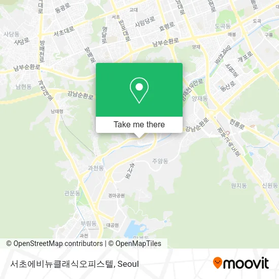 서초에비뉴클래식오피스텔 map