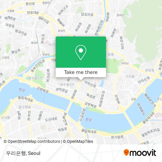 우리은행 map