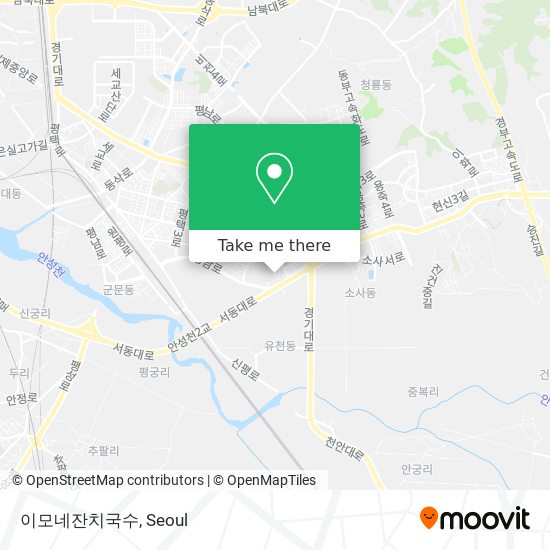 이모네잔치국수 map