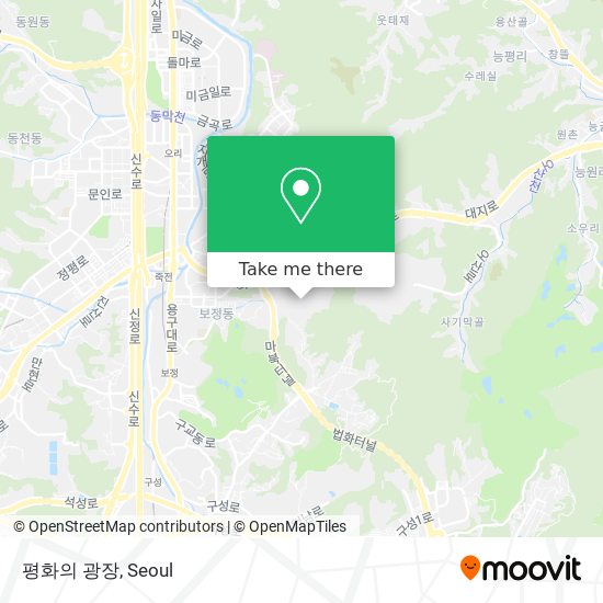 평화의 광장 map