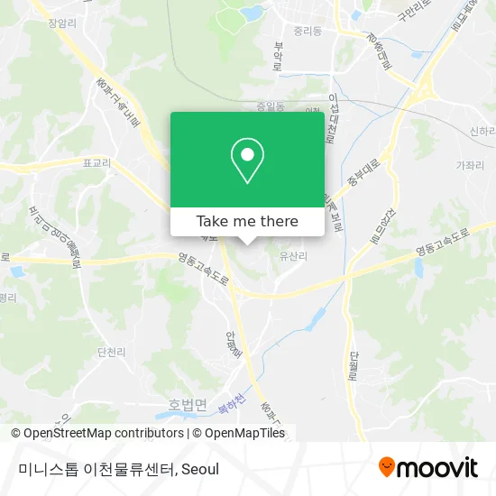 미니스톱 이천물류센터 map