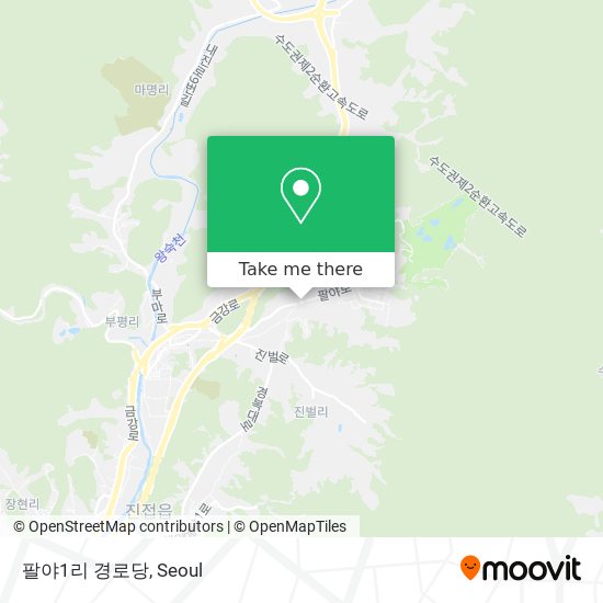 팔야1리 경로당 map