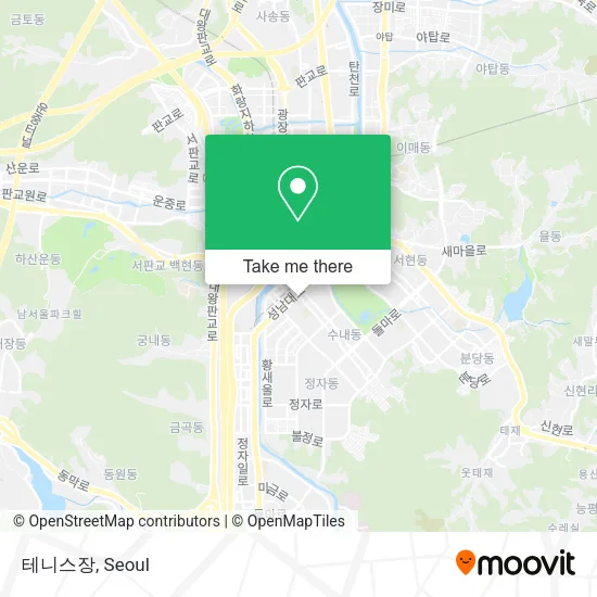 테니스장 map