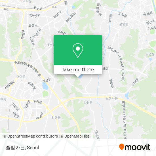 솔밭가든 map