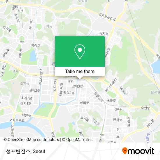 성포변전소 map