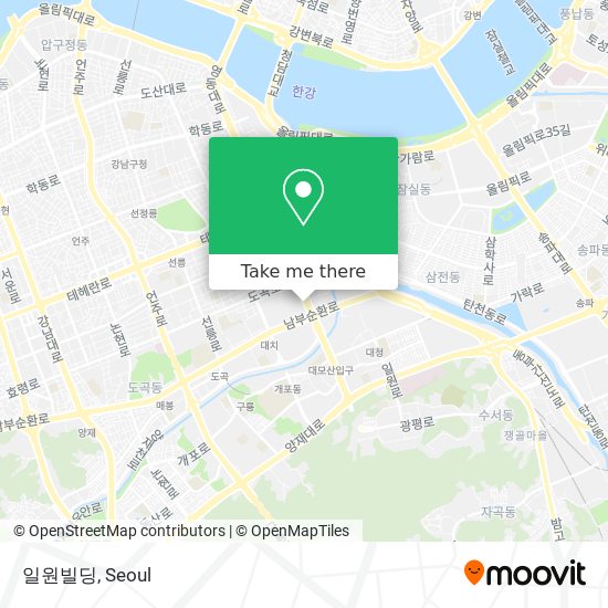 일원빌딩 map