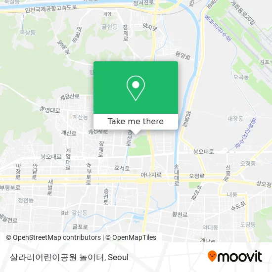 살라리어린이공원 놀이터 map