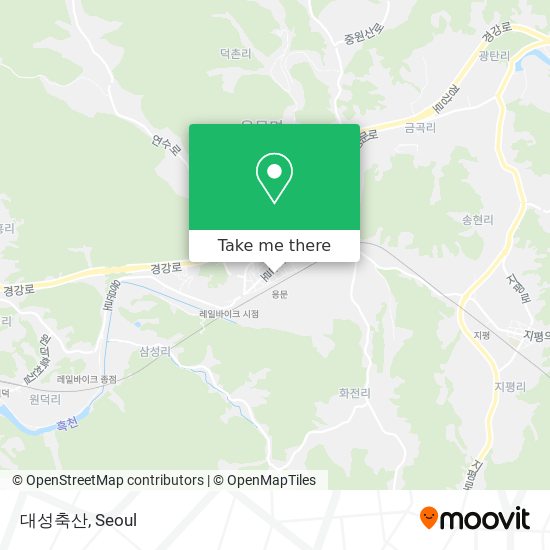 대성축산 map