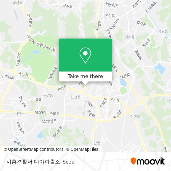 시흥경찰서 대야파출소 map