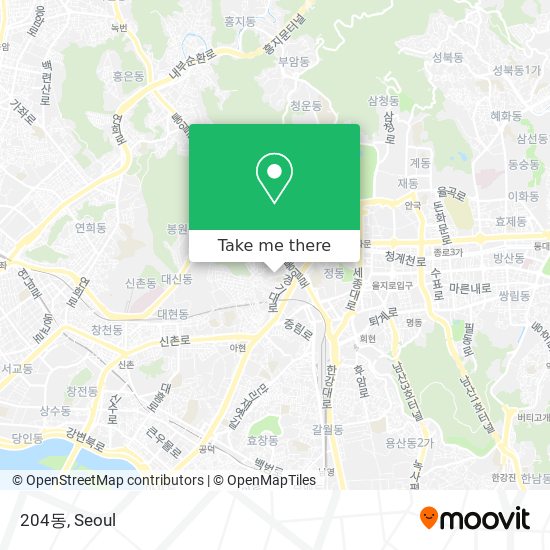 204동 map