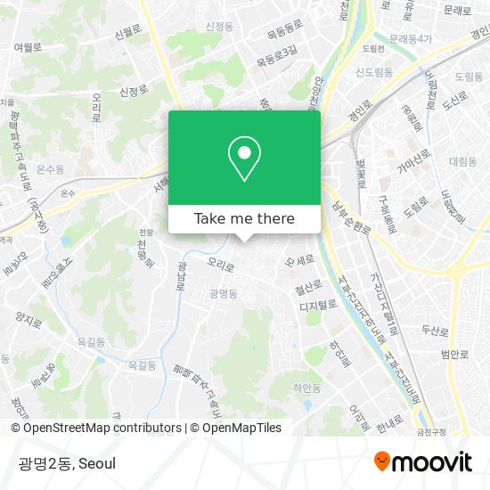 광명2동 map