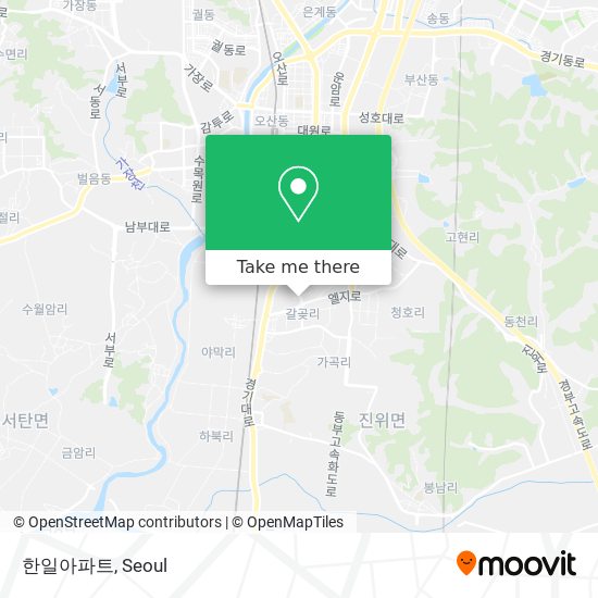 한일아파트 map