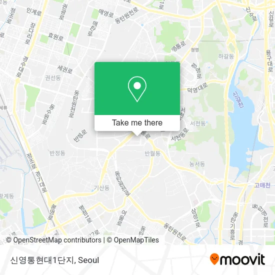 신영통현대1단지 map