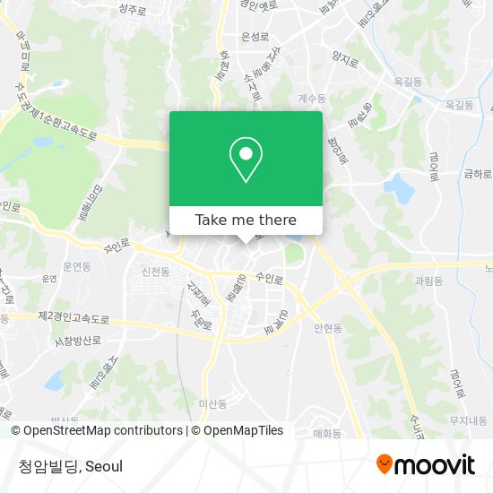 청암빌딩 map