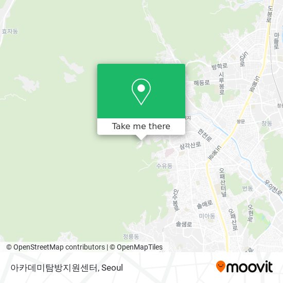 아카데미탐방지원센터 map