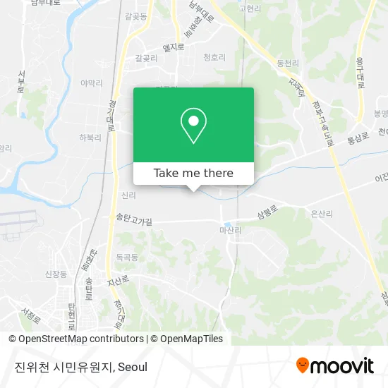 진위천 시민유원지 map