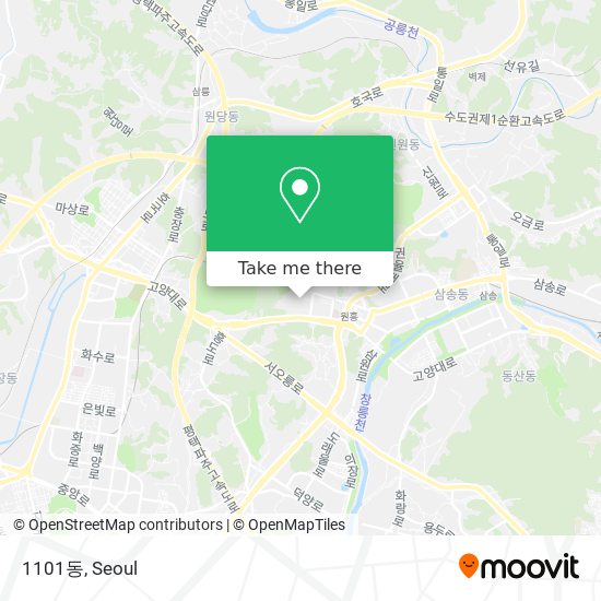 1101동 map